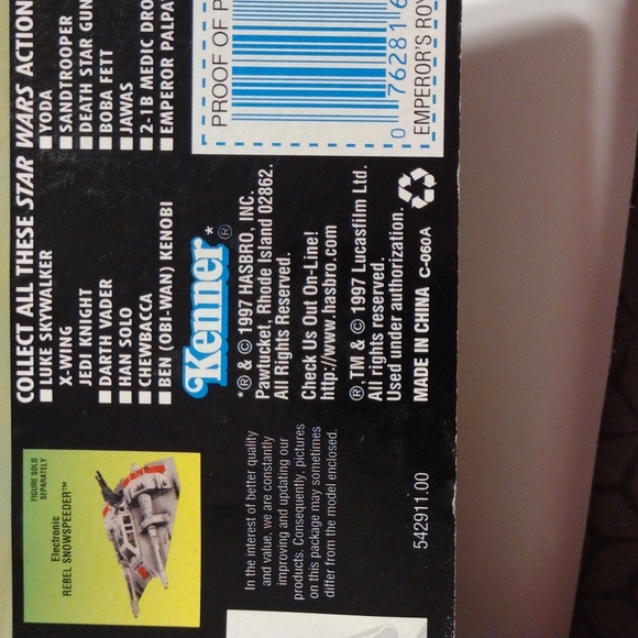 Vintage Star Wars Emperor's Royal Guard w/ Force Pike The Power of The Force - Picture 4 of 5